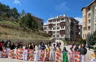 Depremzede çocuklar unutmayacakları bir gün geçirdi