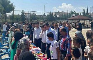 Depremzede çocuklara moral etkinliği düzenlendi