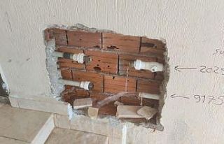 Depremzedelerin evlerine girip su sayaçlarını çaldılar