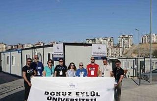 DEÜ’den Hatay’da depremzedelere sağlık taraması