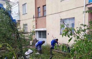 Develi’de sağanak yağış sele neden oldu