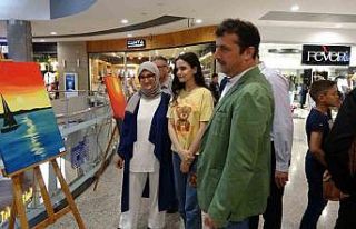 Disleksi hastası çocukların açtığı sergi büyük...