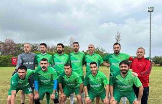 Diyarbakırlı masterler futbol takımı şampiyon...