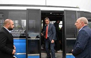 Dolmuşta Başkan sürprizi