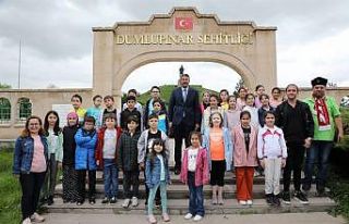 Dumlupınar’daki çalışmaları inceledi