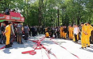 Düzce’de muhtemel orman yangınlarına karşı...