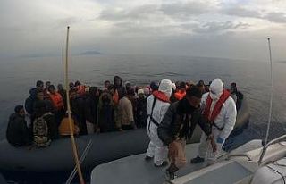 Ege’de Yunanistan’ın geri ittiği 88 göçmen...