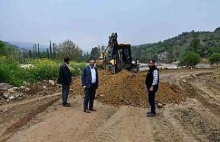 Emet’te Türk Otağı ve mesire alanı yapım çalışmaları...