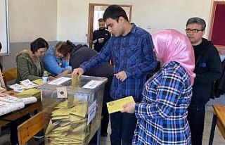 Engelli aile sandık başına gitti