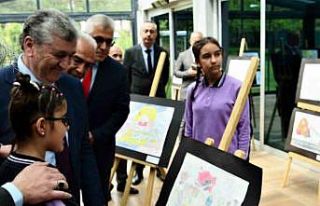 Erdemir Maden’in resim yarışmasında genç yetenekler...