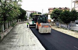 Erenler’de 2 cadde ve 26 sokak 10 bin ton asfaltla...