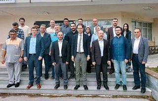 Erşan, evde sağlık hizmetleri personelini ziyaret...