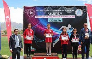 Erzincan atletizm yarışları yapıldı