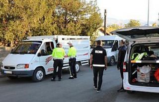 Erzincan’da 29 araç sürücüsüne 65 bin 667 lira...