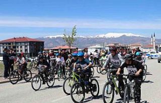 Erzincan’da bisiklet yarışmaları yapıldı