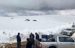 Erzincan’da mayıs ayında karla mücadele