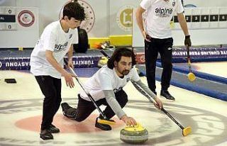 Erzurum’da Curling Heyecanı