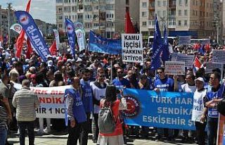 Eskişehir’de 1 Mayıs coşkuyla kutlandı