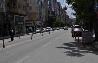 Eskişehir’de bazı caddelerde Cumhurbaşkanı 2....