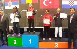 Eskişehirli genç sporcuya uluslararası madalya