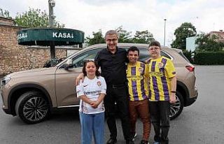 Eyüpsultanlı özel çocuklarla Togg turu