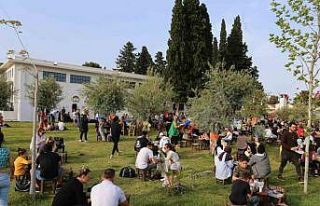 Fabrikanın trafo binası kütüphane oldu