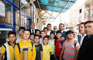 Fadıloğlu, esnafın sorun ve taleplerini dinledi