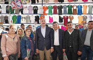 Fadıloğlu İle Gül, pazarcı esnafın sorunlarını...