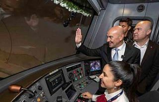 Fahrettin Altay-Narlıdere Metrosu’nda test sürüşü...