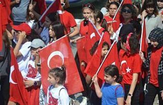 Fethiye’de 19 Mayıs törenine yoğun katılım...