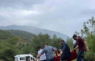 Fırtına Fethiye’de paraşütçüleri vurdu