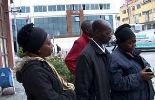 Gabonlu Jeannah Danys Dinabongho Ibouanga’nın cenazesi...