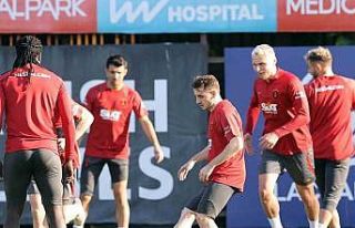 Galatasaray, hazırlıklarını sürdürdü