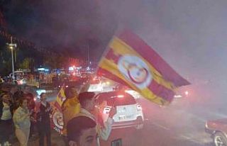 Galatasaray taraftarı şampiyonluğu Tekirdağ’da...