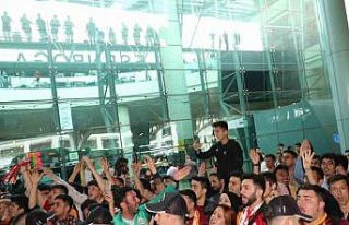 Galatasaray’a Ankara’da şampiyon gibi karşılama