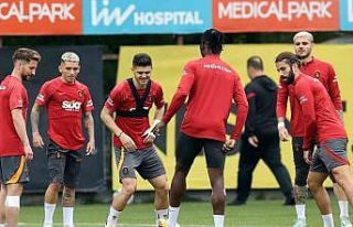Galatasaray’da MKE Ankaragücü maçı hazırlıkları...