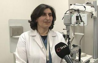 Geçirdiği uçuk enfeksiyonun ardından kornea nakli...