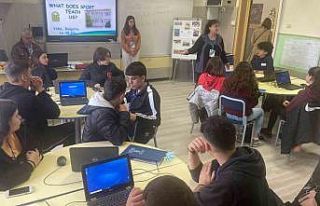 Gediz Atatürk Ortaokulu Bulgaristan’a gitti