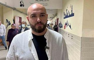 Gelin ve damat düğün öncesi oy kullandı