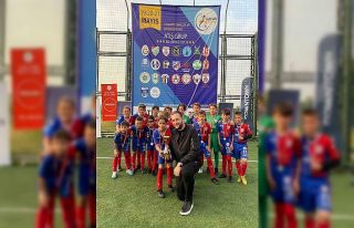 Genç futbolseverlerin turnuva heyecanı
