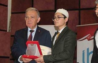 Genç hafızlar birincilik için yarıştı