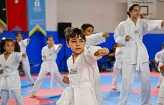 Genç tekvandocular kuşak heyecanı yaşadı