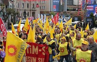 Giresun’da 1 Mayıs kutlaması