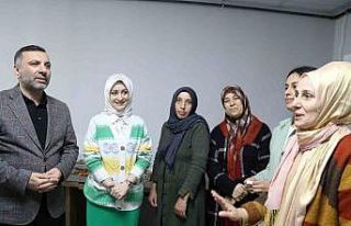 Girişimci kadınlara başkan desteği