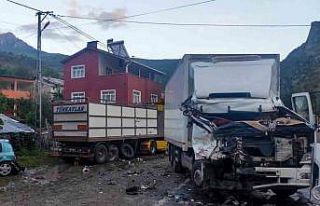 Gümüşhane’de aynı yerde 4. kaza: 1 yaralı