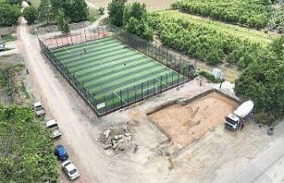 Gürsu’da spora yatırım sürüyor