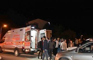 Hafif ticari aracın çarptığı yaya yaralandı