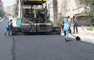 Haliliye Belediyesinden sıcak asfalt atağı