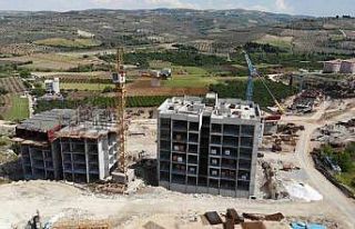 Hatay’da, deprem konutları hızla yükseliyor