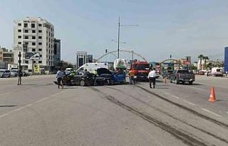 Hatay’da freni patlayan kamyon zincirleme kazaya...